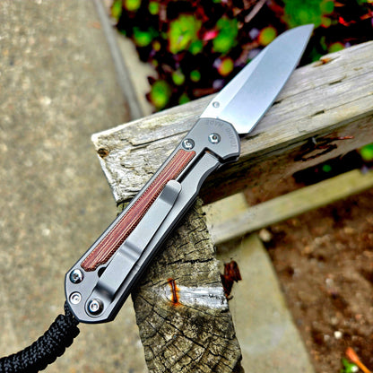 Chris Reeve S31-1226 Small Sebenza 31 Insingo Natural Canvas Micarta Folder