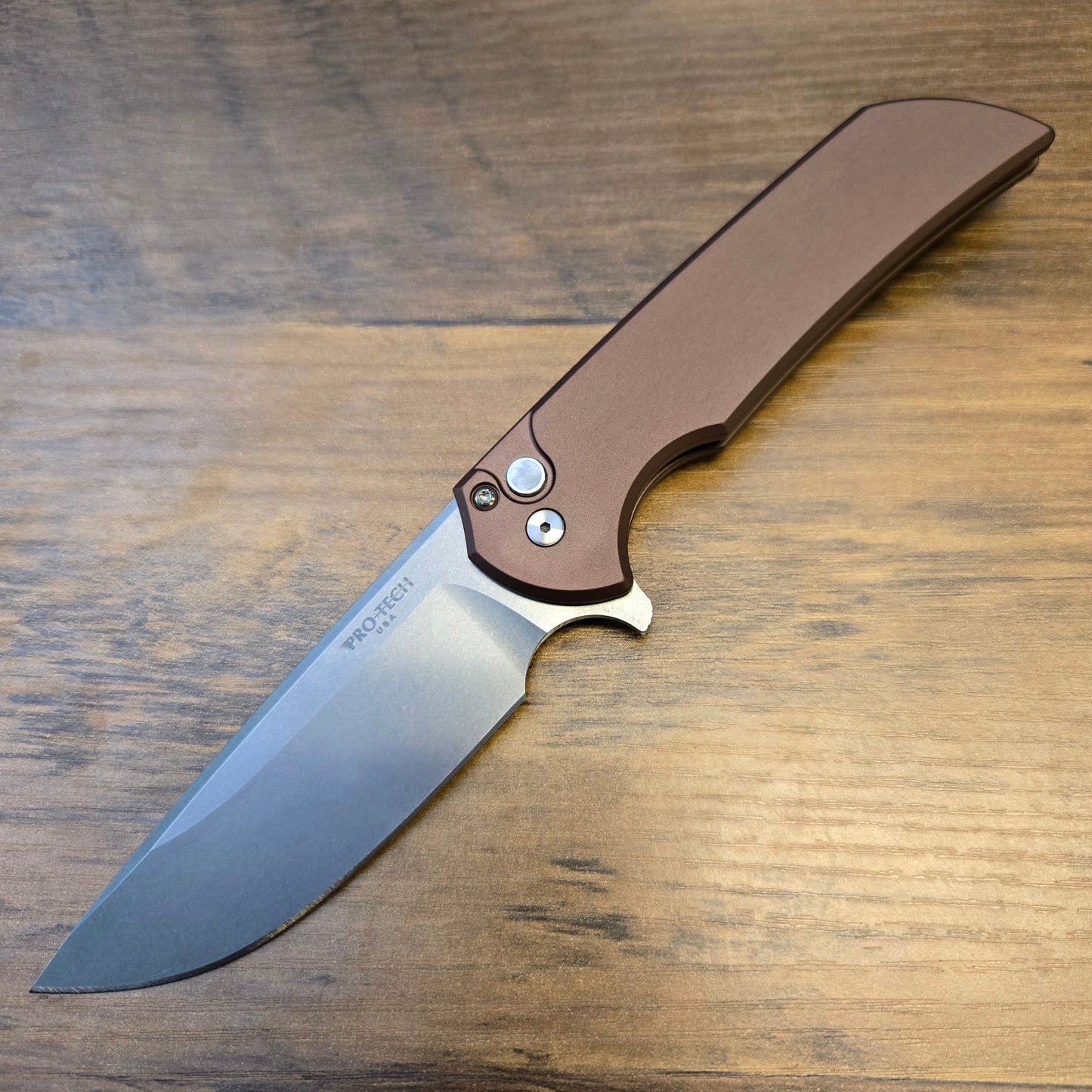 Protech BSA26.Mordax.1 Blade Show Atlanta 2026 Brown Mordax Magnacut Folder *LIMITED EDITION*