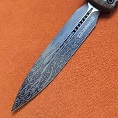 Microtech 11224-1WK Ultratech Gen IV D/E Wookiee Standard OTF Auto