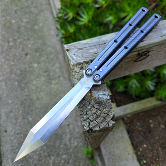 Squid Industries Krake Raken Zenith V3 Gunmetal Balisong