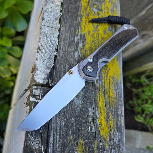 Chris Reeve S31-1130 Small Sebenza 31 Magnacut Tanto Bog Oak Folder