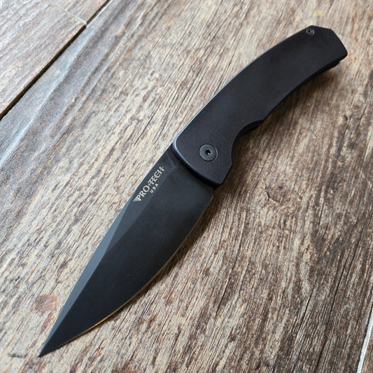 Protech M2603 Magic 2 "Whiskers" Scale Release Black 154cm Auto